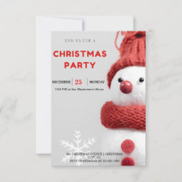 Encantadoras invitaciones al partido de Navidades 