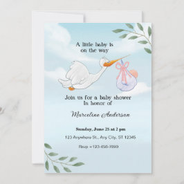 encantadoras invitaciones para una ducha de bebé i