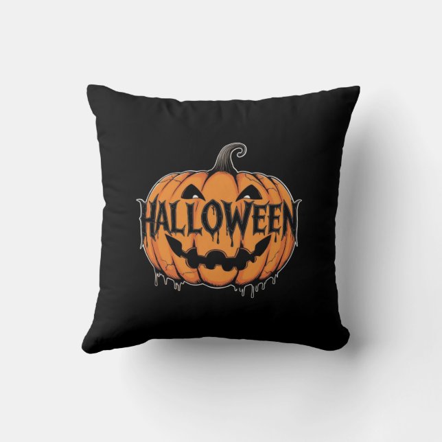 Encantadores Cojines decorativos de Halloween en u (Reverso)