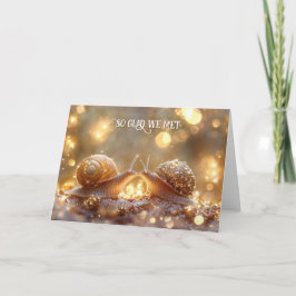 Encantados de que conociéramos la tarjeta de San V