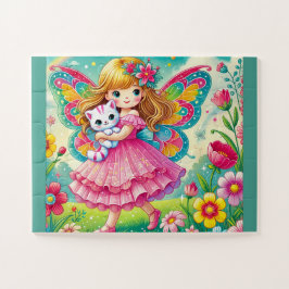 ENCANTANDO "FAIRY & KITTEN" JIGSAW PUZZLE