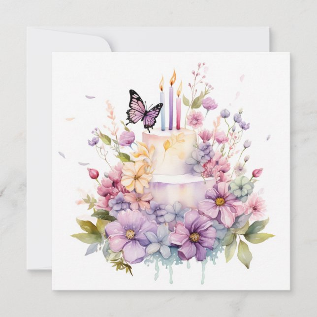 Encanto de cumpleaños: tarjeta de cumpleaños de ja (Anverso)