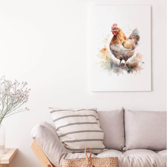Encanto de los campos de cultivo: arte de pollo ac (Subido por el creador)
