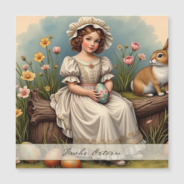 Encanto de Pascua vintage (Anverso)