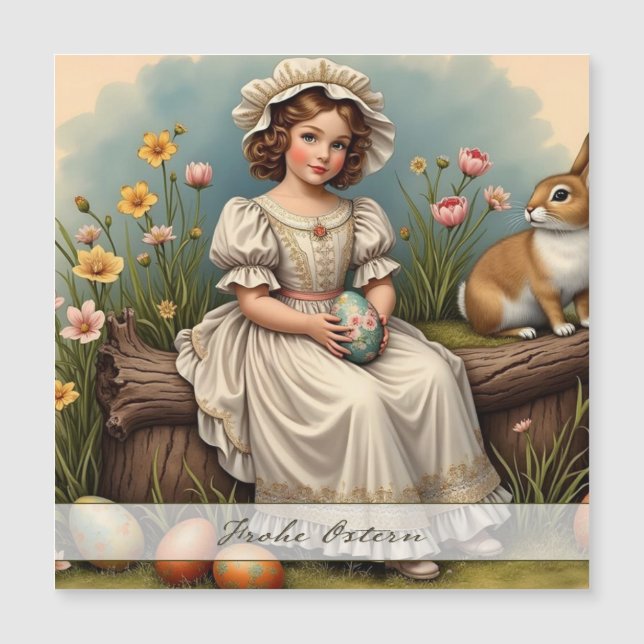 Encanto de Pascua vintage (Anverso)