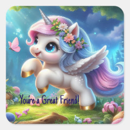 Encanto del Pegatina unicornio personalizado