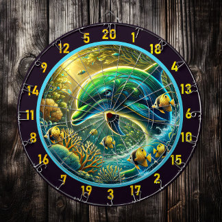Encanto del tablero de dartboard del delfín de Oce