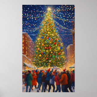 "Encanto nostálgico: Arte navideño vintage