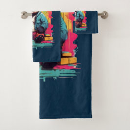 Encanto vibrante de Panda | Arte Ilustracion único