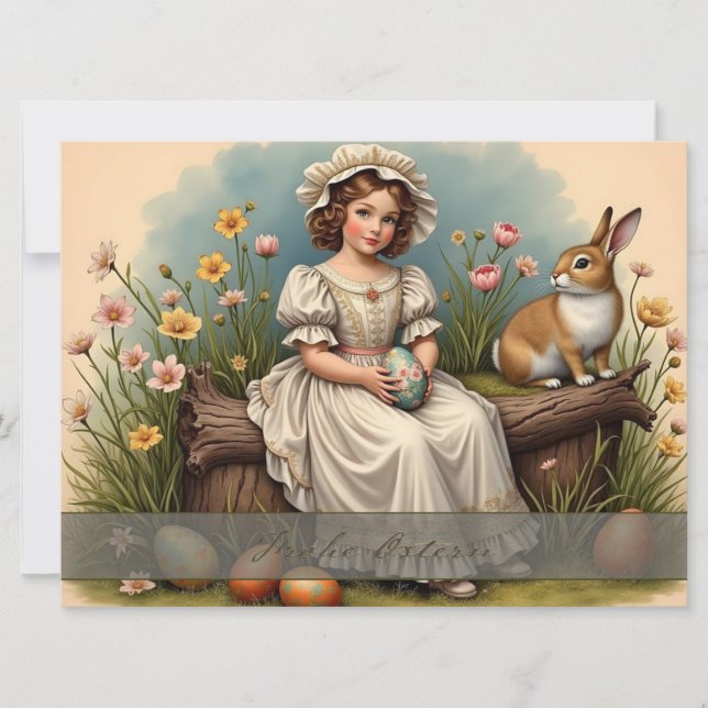 Encanto vintage de Pascua (Anverso)