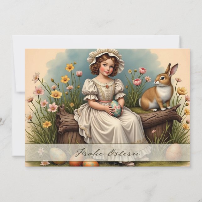 Encanto vintage de Pascua (Anverso)