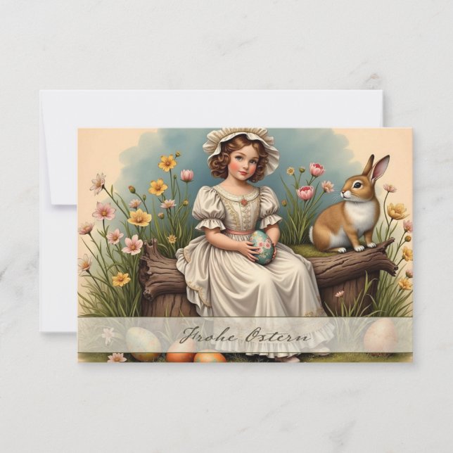 Encanto vintage de Pascua (Anverso)
