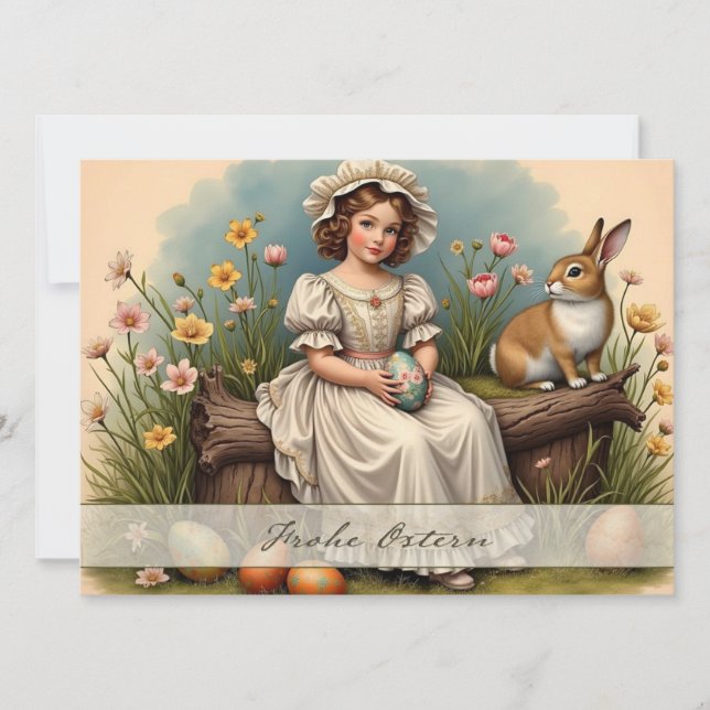 Encanto vintage de Pascua (Anverso)