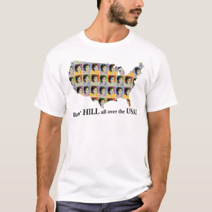 Encantos afortunados para la camiseta ligera o