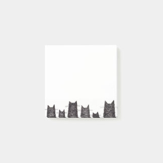 Encantos de buena suerte 3" x 3" notas de post-it