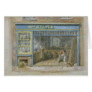 Encargado de la vaca, 1825
