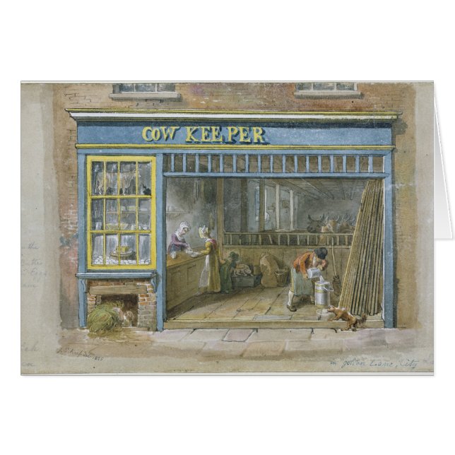 Encargado de la vaca, 1825 (Anverso (Horizontal))