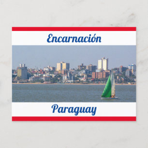 Encarnación, postal Paraguay