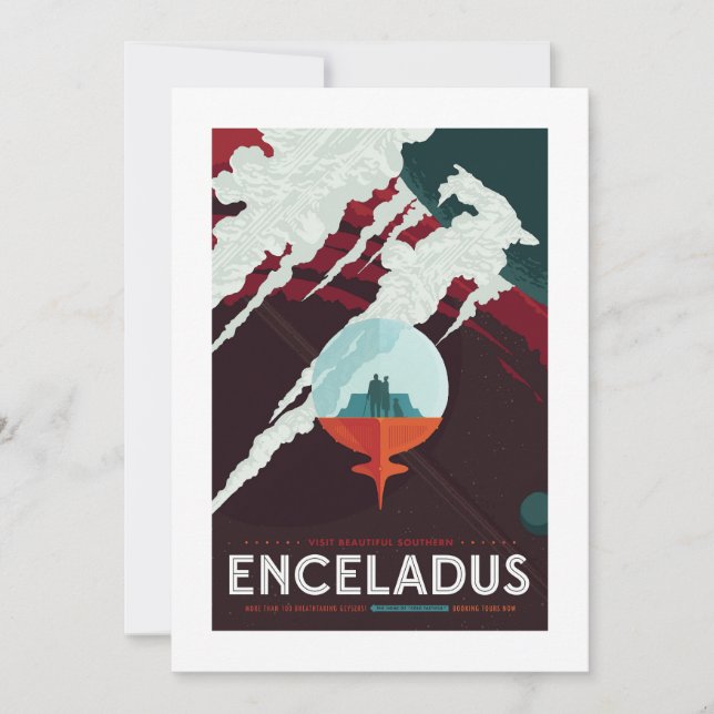 Enceladus | Visiones del futuro de la NASA (Anverso)