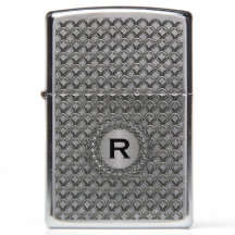 Encendedor con monograma de Zippo de la mirada de