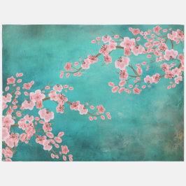 Enchanting Cherry Blossom Garden Area Rug