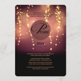 Encienda para arriba la invitación del baile de
