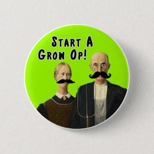 Encienda un botón de Op. Sys. del bigote del