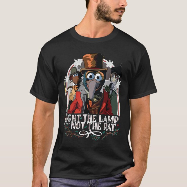 Enciende La Luz, No La Camiseta De Los Navidades D (Anverso)