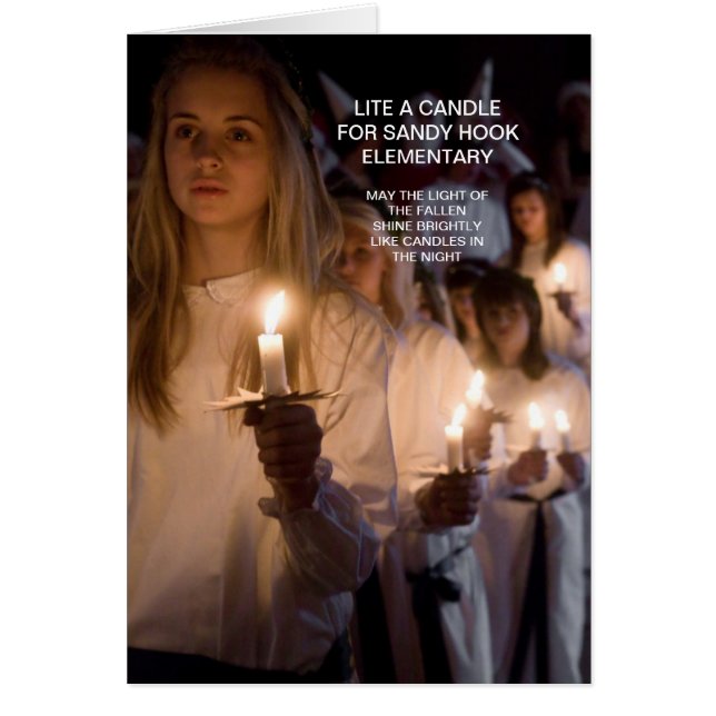 ENCIENDE UNA VELA PARA SANDY HOOK ELEMENTARY (Frente)