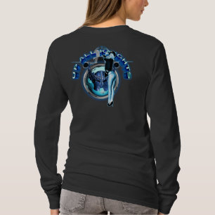 Encima de toda la camiseta del arte de la nariz de