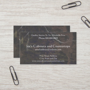 Encimera del gabinete que remodela la tarjeta de