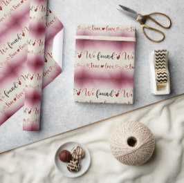 Encontramos verdadero amor oscuro papel de envolvi