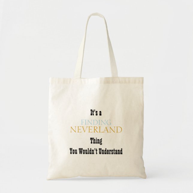 Encontrando la bolsa de tote de Neverland (Frente)