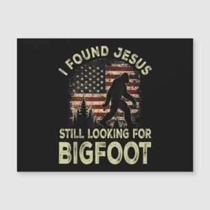 Encontré a Jesús todavía buscando Bigfoot Divertid