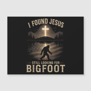 Encontré a Jesús todavía buscando Bigfoot Fe diver