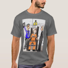 Encontré la camiseta gris de los hombres de Dios