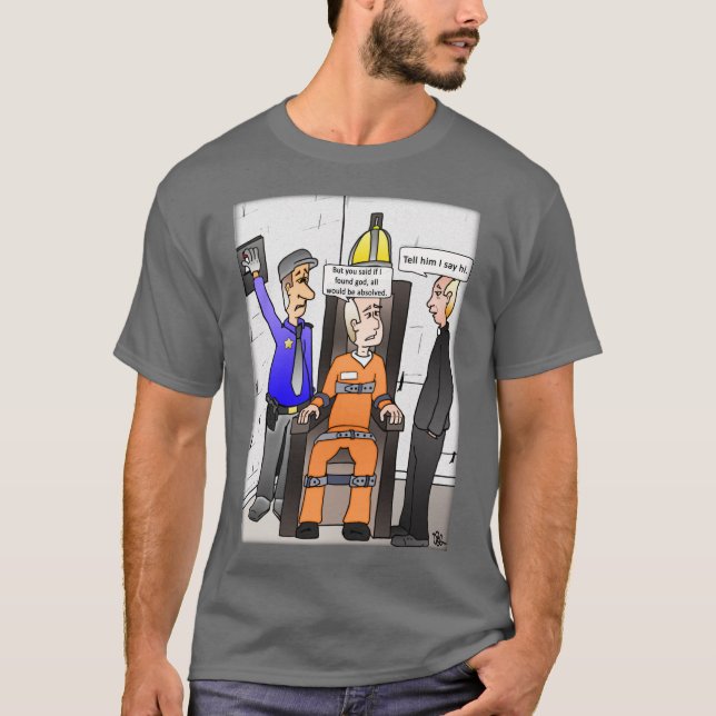 Encontré la camiseta gris de los hombres de Dios (Anverso)