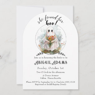¡Encontró Su Boo! - Invitación a la ducha de novia