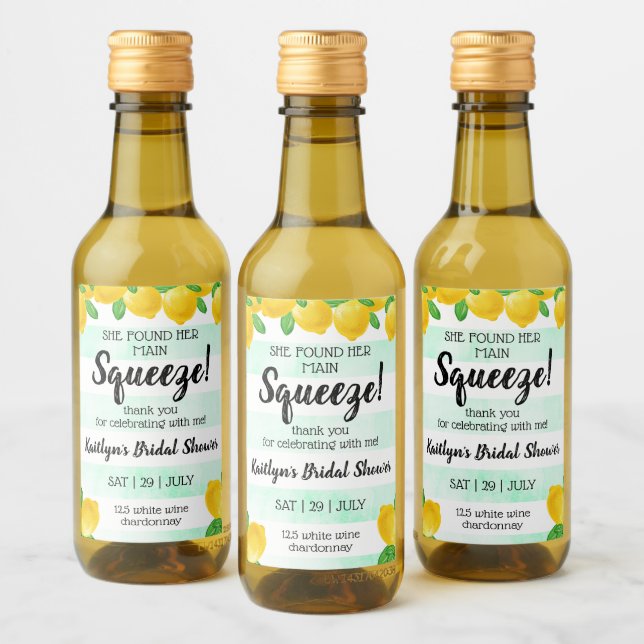 Encontró Su Principal Ducha De Brigada Con Limón. (Botellas)