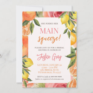 Encontró Su Principal Invitación A La Ducha Bridal