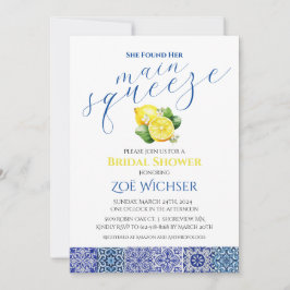 Encontró Su Principal Invitación A La Ducha Bridal