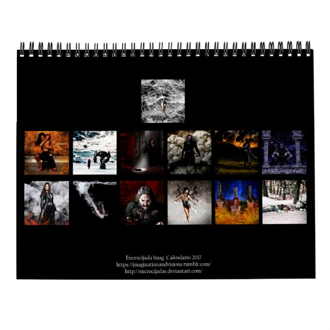 Encrucijada Imag - Calendario 2017 (Reverso)