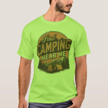 Encuentra Camping A Mi Alrededor — Camiseta Al Air