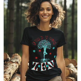 Encuentra la camiseta moderna de tu maestro de yog