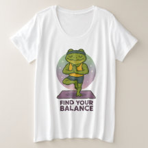 Encuentra tu equilibrio - Camiseta femenina de ran