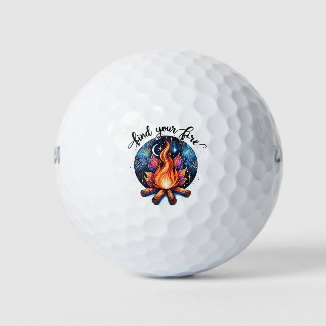 Encuentra tus bolas de golf de bomberos (Anverso)