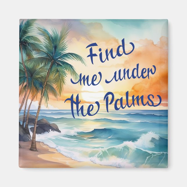 Encuéntrame Bajo El Imán De Las Palmas (Frente)