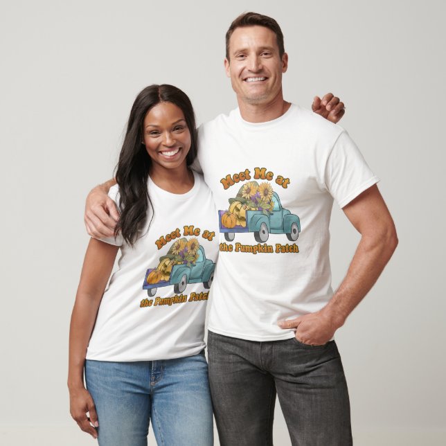 Encuentrame en la parcela de calabazas - Camiseta  (Unisexo)