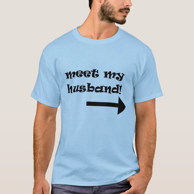 Encuentre a mi marido - camisa de los pares (Anverso)