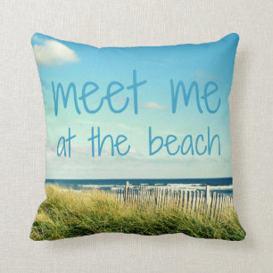 Encuéntreme en la almohada de la playa